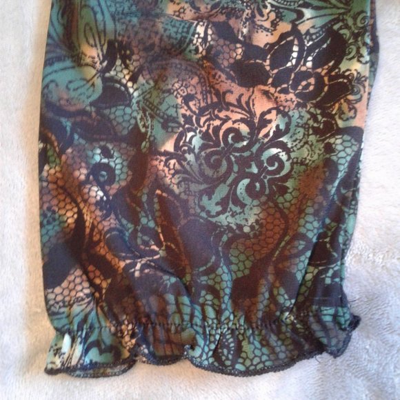 Christine Gerard Y2K Blouse Size L - Picture 4 of 9